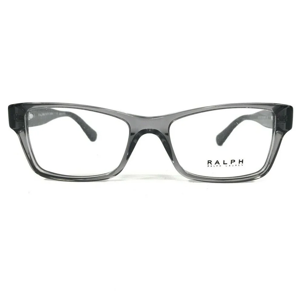 Ralph Lauren Eyeglasses Frames RA 7054 708 Clear Grey Square Ribbed 50-17-140